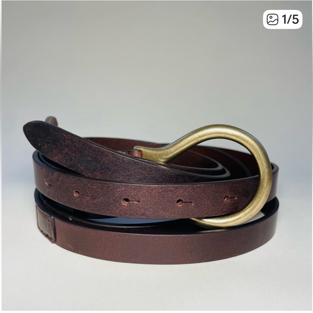 LAST ONE! Sundance Horseshoe Wrap Belt II, NWT, Large, Color: “Saddle” - Picture 15 of 16